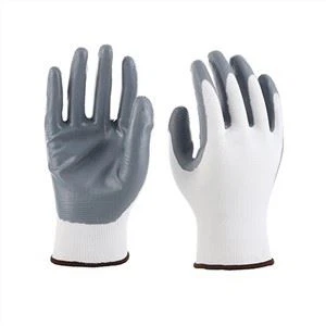 Pracovní rukavice potažené nitrilem